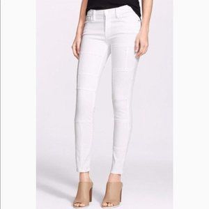 FRAME DENIM White Le Skinny de Jeanne Jeans sz 25